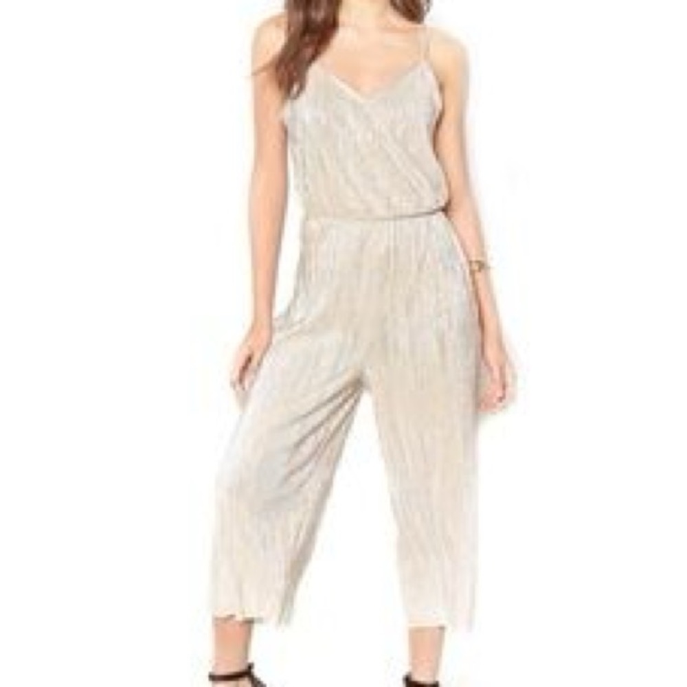 Champagne Shimmer Jumpsuit